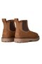 Men's Waterproof Suede Upper with Eva Sole, Brown Boots & Booties. - 3