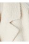Quality Pieces from Çelebi Store Double Breasted Roba Collar Loose Fit Women's Cashmere Coat - 8