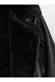 Fur Roba Collar Women's Leather Look Coat from Uzg Store for Style Enthusiasts - 8