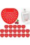 10 Pack Urinal Screens Deodorizer, Eco Friendly Filter Urinal Deodorizer Mat, Harmless Urinal Pad fo