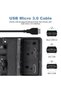 كابل كاميرا بديل IFC-150U II، كابل USB A إلى Micro B لنقل البيانات والشحن، متوافق مع - 3