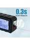 جهاز قياس المسافات بالليزر الرقمي المحمول، أداة قياس بالليزر مزودة بمستويين من الفقاعات، لقياس الطول/المساحة/الحجم. - 8