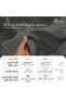 طقم غطاء لحاف مزدوج 100% قطن 200x200 رمادي داكن - 5