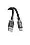 كابل شحن فائق السرعة 1 متر متوافق مع جميع هواتف آيفون 30 واط (USB إلى Type-C 60 واط)