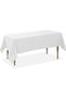 - 60" x 102" Premium Tablecloth for Wedding/Banquet/Restaurant - Rectangular Polyester Fabric Table