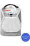 حقيبة زجاجة الرضاعة، جاهزة للحمل، رمادي ميلانج - 2