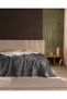 Griselle Single Bedspread - Light Grey/Dark Grey