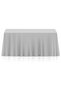 - 90" x 156" Premium Tablecloth for Wedding/Banquet/Restaurant - Rectangular Polyester Fabric Table