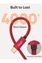 Short Micro B to USB C Cable 1FT, 3.1 C to USB Micro B Cable - 3
