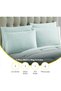 7 Piece Bed-In-A-Bag Solid Color Comforter & Sheet Set, King, Aqua - 6