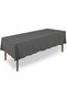 60 x 126 Inch Rectangular Tablecloth, Washable Polyester Fabric Table Cloth for Dining Tables, Parti