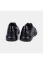 Men's Black Desacomfort Gel-Padded Leather Sports Shoes. - 5