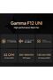 مروحة كمبيوتر جاما F12 UNI ARGB مقاس 120 مم، إعداد بكابل واحد، دوران أمامي وخلفي - 3