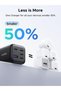 شاحن Type C بقوة 45 واط، محول شحن سريع GaN بخمسة منافذ USB-C - 3