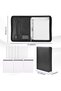 3-Ring Padfolio Portfolio Binder Organizer,PU Leather Folder Binder Business Planner Notebook Zipper - 4