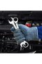 Ratchet Spanner Set, 12PC Spanner Sets Combination Spanner Fixed Head Combination Wrench, 72 Tooth R - 6
