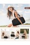 Tote Bag for Women,Lightweight Puffy Tote Bag with Large Capacity,Casual Teacher Nurse Work Travel laptop Tote Bags - 2