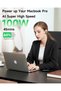 كابل شاحن من نوع USB-C إلى Type-C، يدعم تقنية PD بقدرة 100 واط، عبوة مزدوجة، طول الكابل 3.3 قدم. - 3