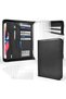 3-Ring Padfolio Portfolio Binder Organizer,PU Leather Folder Binder Business Planner Notebook Zipper