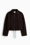 Short wool-blend jacket