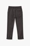 Anthracite Boys' Double-Legged Pants with Elastic Waistband and Ribbed Cuffs 25070 - 3