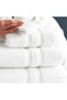 مناشف (White, منشفة استحمام كبيرة (180×90)) - 5