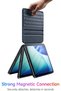 غطاء لوحة مفاتيح لجهاز iPad Air مقاس 11 بوصة، بالإضافة إلى الجيل الخامس والرابع من iPad Air، مع غطاء ذكي قابل للطي. - 5