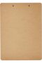 Hardboard Clipboard - 12-Pack, Brown - 3