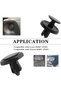100Pcs Nylon Engine Under Cover Push-Type Retainer Clips Engine Splash Shield Fender Liner Trunk Lid - 5