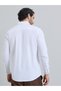 Men White Poplin Solid Regular Fit Shirt - 5
