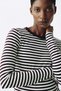 MAMA Ribbed jersey top - 3