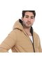 Mens Plain Zipped Hooded Jacket Jacket - 4