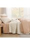 Oversized King Quilt Bedding Set, 3 Pcs Beige Bedspreads Set - 3