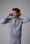 Men's Hooded Basic Hooded Sweatshirt Set - 7