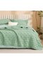 Oversized King Quilt Bedding Set, 3 Pcs Sage Green Bedspreads Set