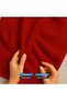 Towels (Red, Hand Towel (80X50)) - 3