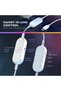 سماعة رأس سلكية للألعاب AmpliGame H6W، سماعات USB للكمبيوتر مع ميكروفون - 3