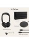 Evolve2 65 Flex - سماعة رأس ستيريو بتقنية البلوتوث، وقاعدة شحن لاسلكية، وتقنية ClearVoice لإلغاء الضوضاء. - 8