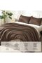 Brown Twin XL Comforter Set, 2 Pieces Extra Long Dorm Bedding - 3