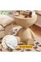 Small End Table, Movable Sofa Table Nightstand, Modern Corner Tea Table, Circle Coffee Table, Creati - 4