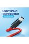 سماعات أذن للألعاب GH-1C بمنفذ USB-C مع ميكروفون قابل للفصل، بطول 4.2 قدم - 2