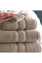 (Beige, Large Bath Towel (180×90)) - 5