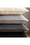 Linen Solid Decorative Throw Pillow Covers 20x20 Inch Light Gray - 5