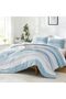 Full Comforter Set - 3 Pieces Stripe Bedding Comforter Sets - 3
