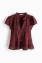 Puff-sleeved blouse - 2