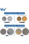 blu Ionic Shower Head and Shower Filter - Luxury Bundle - Handheld showerhead, Rain Showerhead & NMC - 6