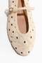 Straw Mary Jane ballet flats - 3
