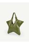 Oil Green Stella, Star-Shaped, with Star Charm Gift, Arm and Shoulder Bag. - 4