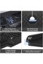 Kitchen Sink Splash Guard, Silicone Draining Mat Kitchen Faucet, 90° Foldable Design to Accommodate - 6