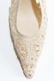 Heeled slingbacks